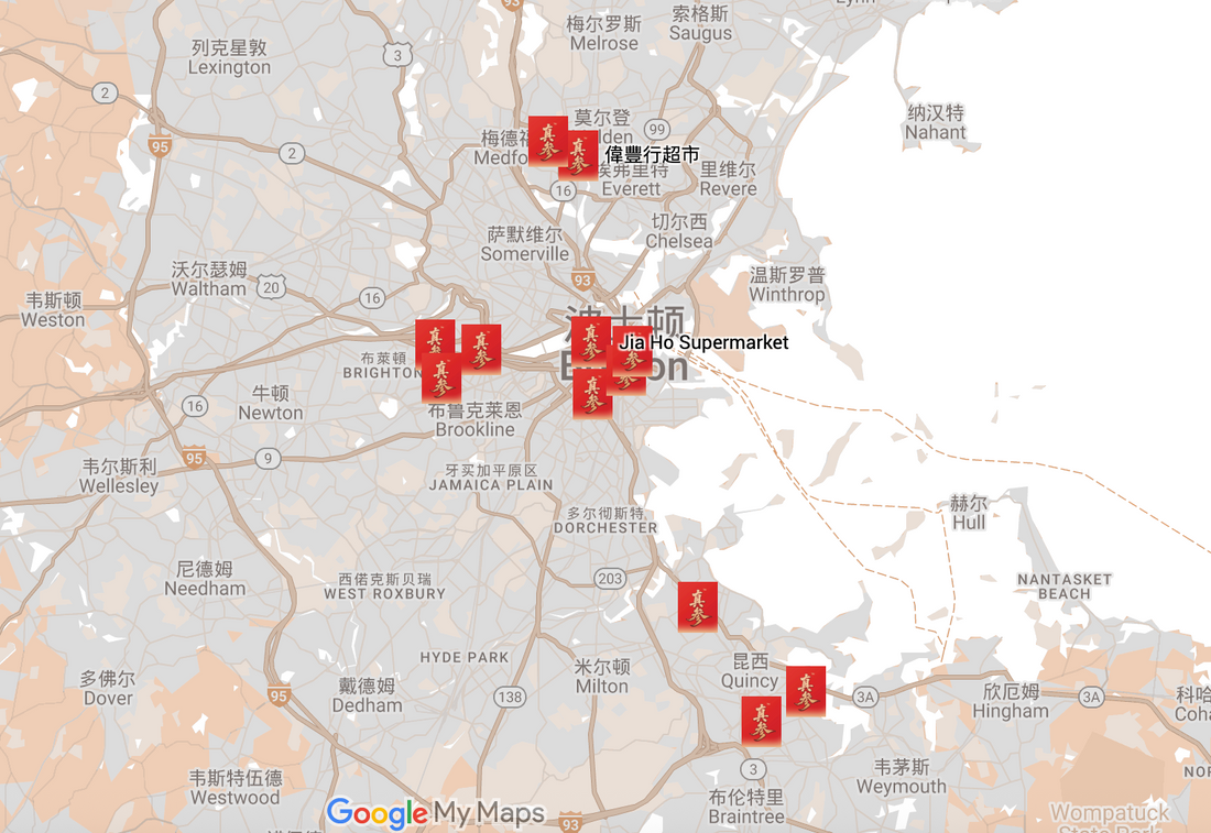 真参 · 波士顿全覆盖（线下购买指南）