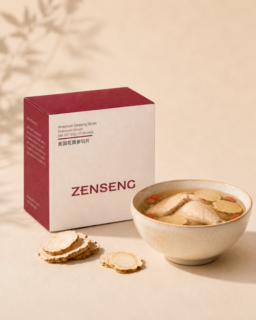 American Ginseng Slice - 10 counts