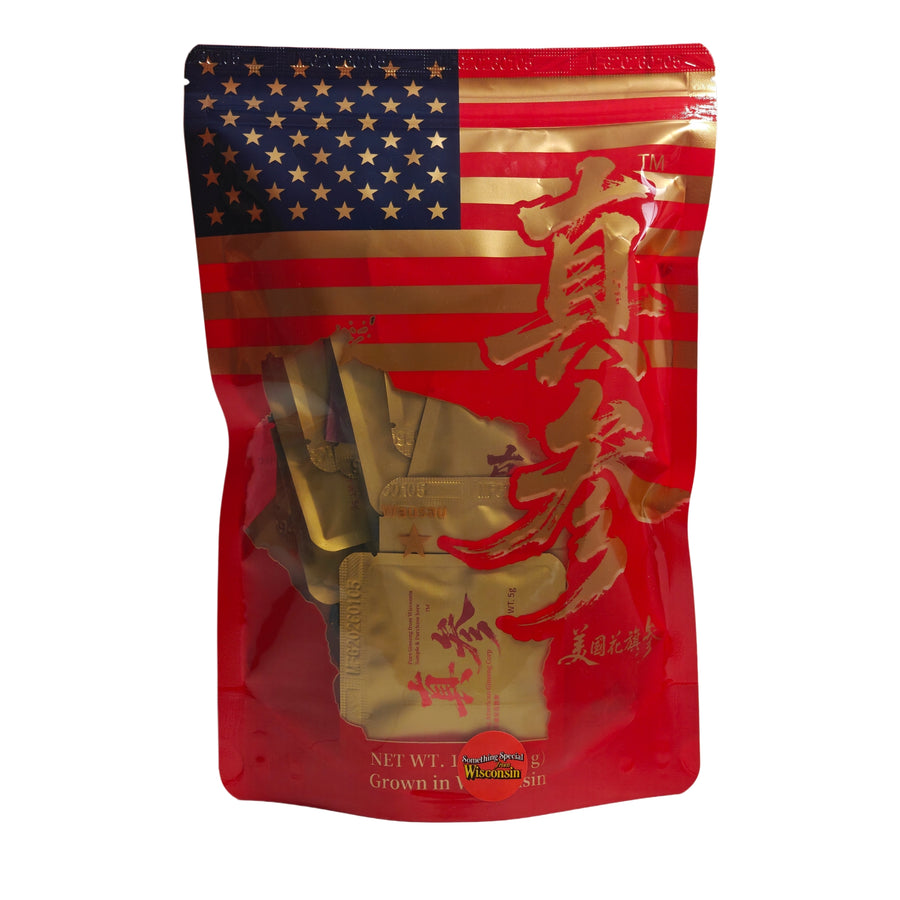 ZENSENG 5-Year American Ginseng Slices — Portable Pack