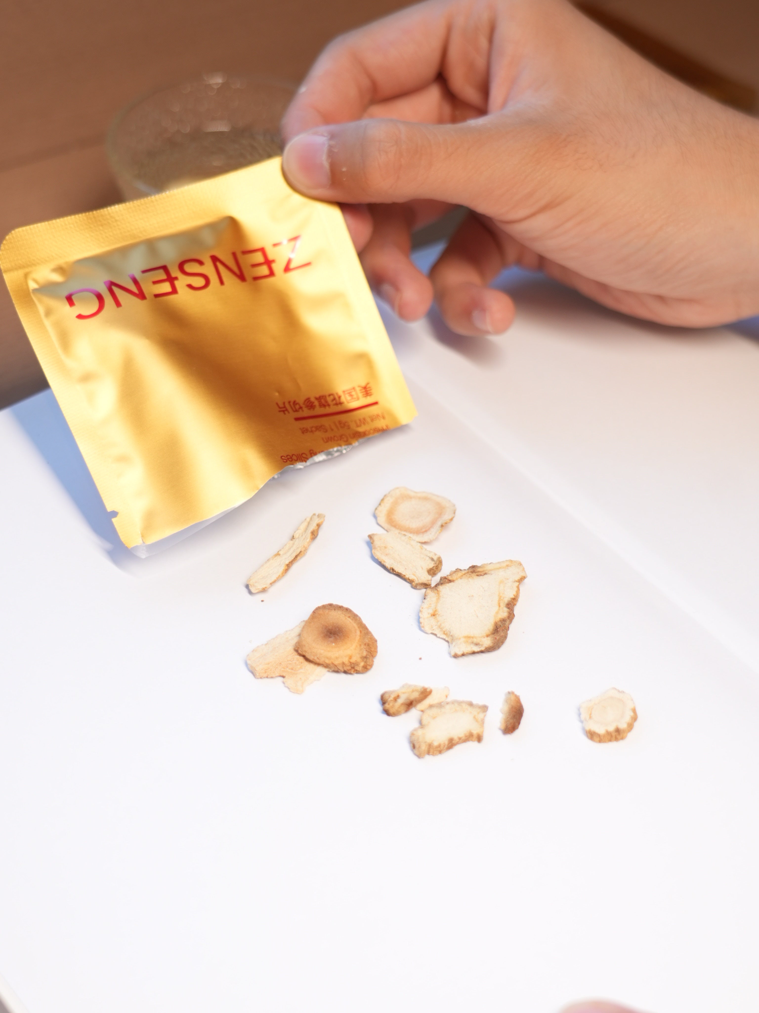 American Ginseng Slice - 10 count