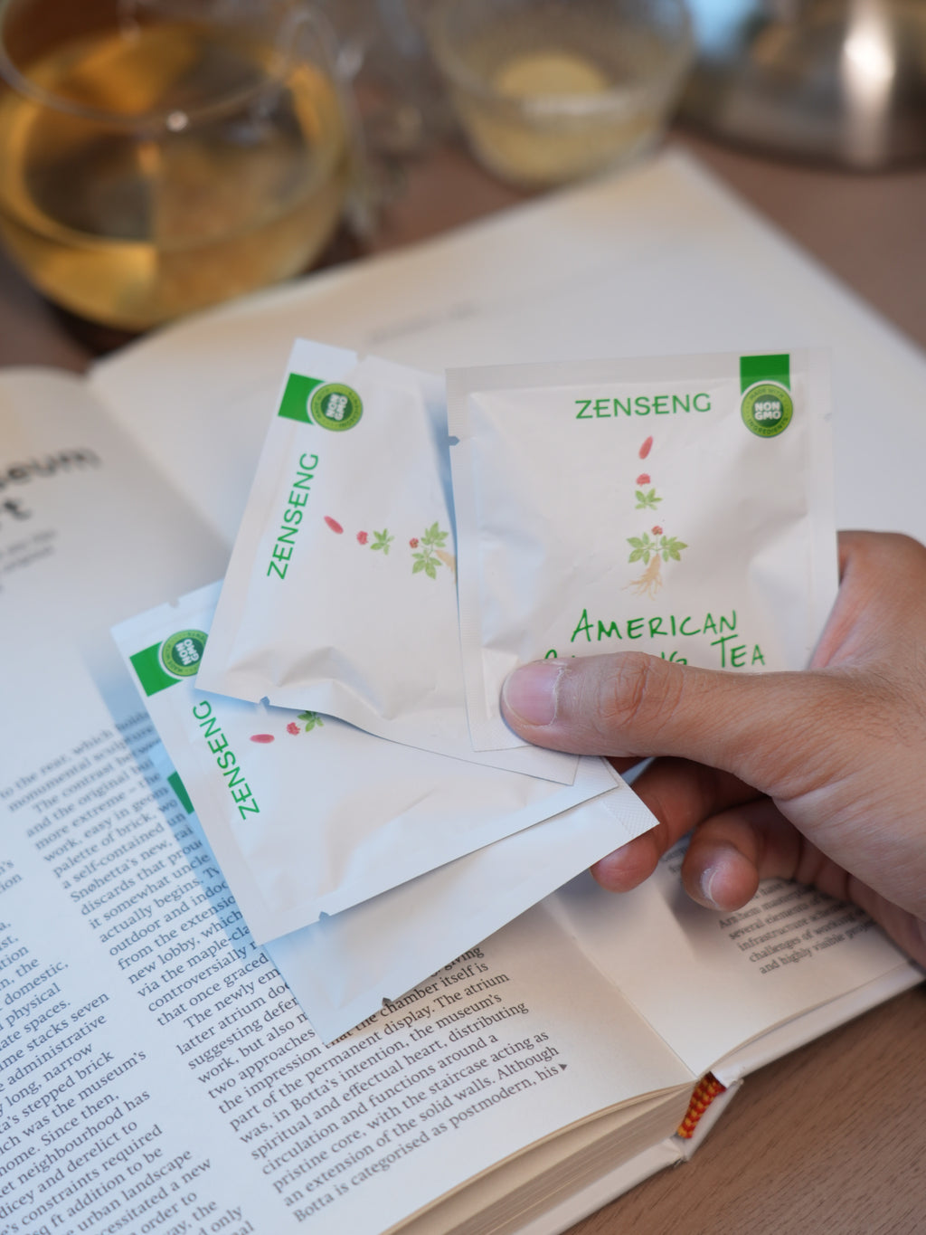 American Ginseng Tea Sachet - 15 count