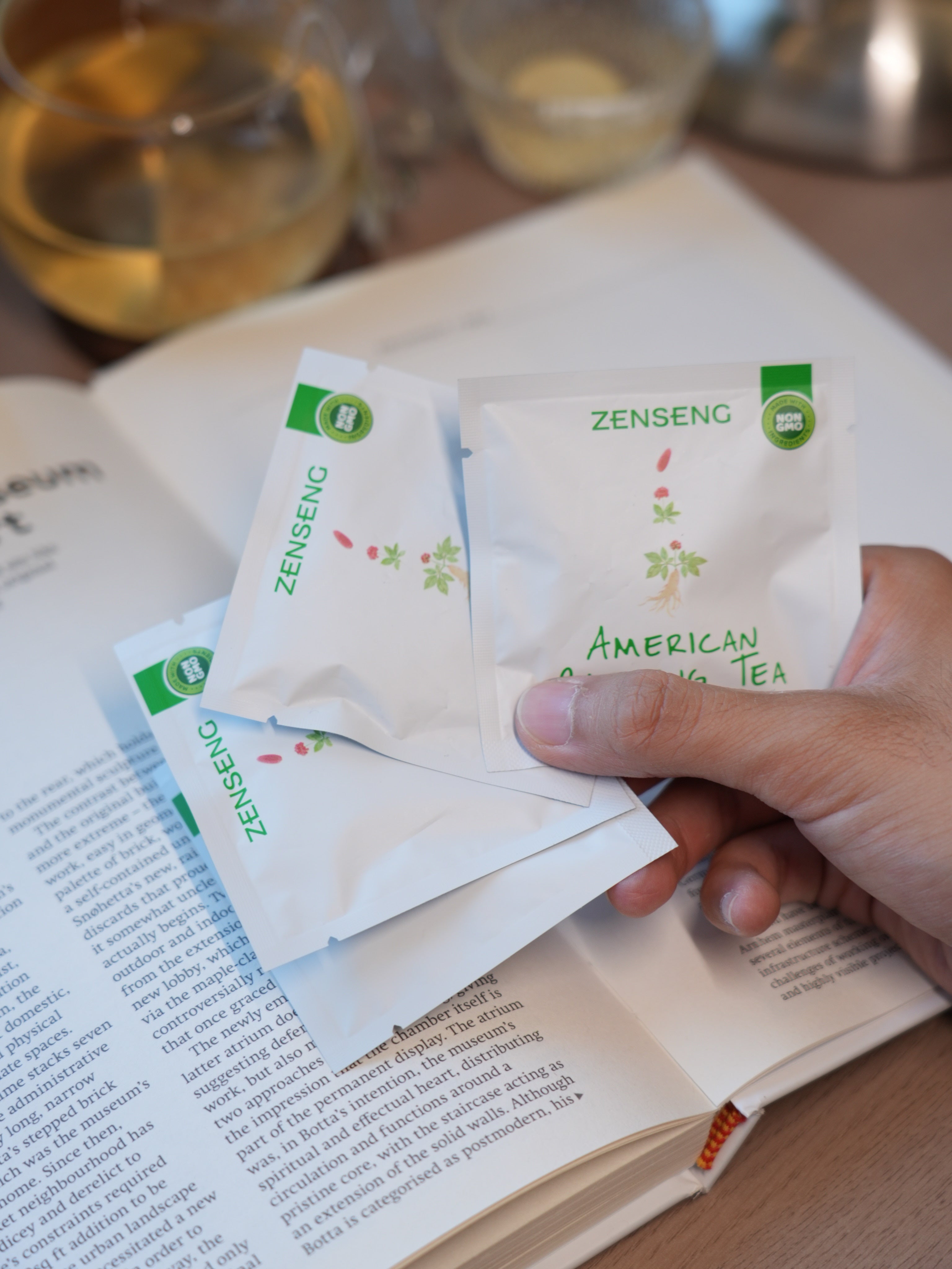 American Ginseng Tea Sachet - 15 count