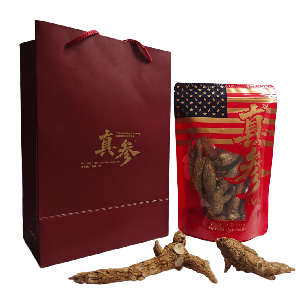 Zenseng Ginseng · 5-Year American Ginseng 8 oz