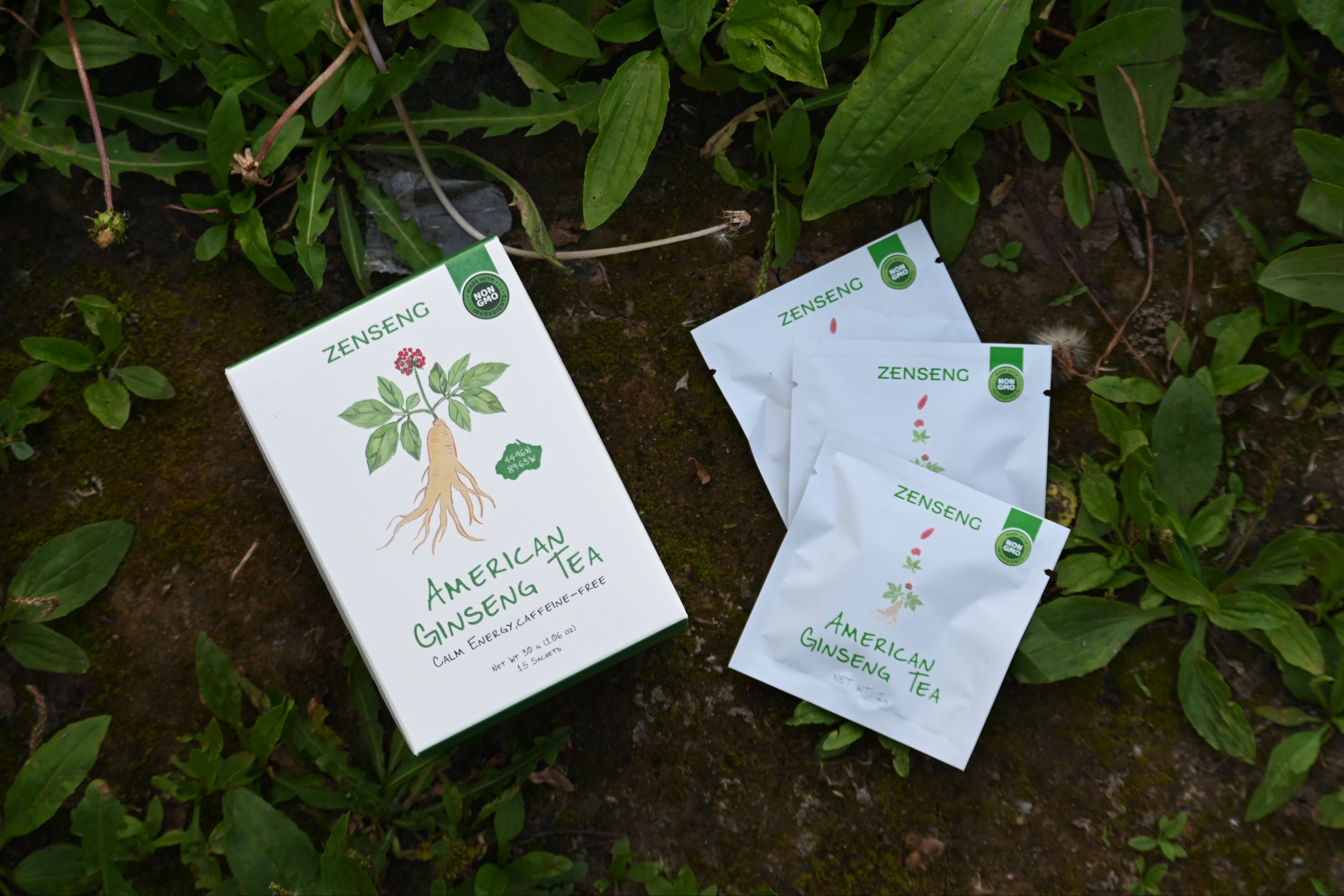 American Ginseng Tea Sachets - 15 counts