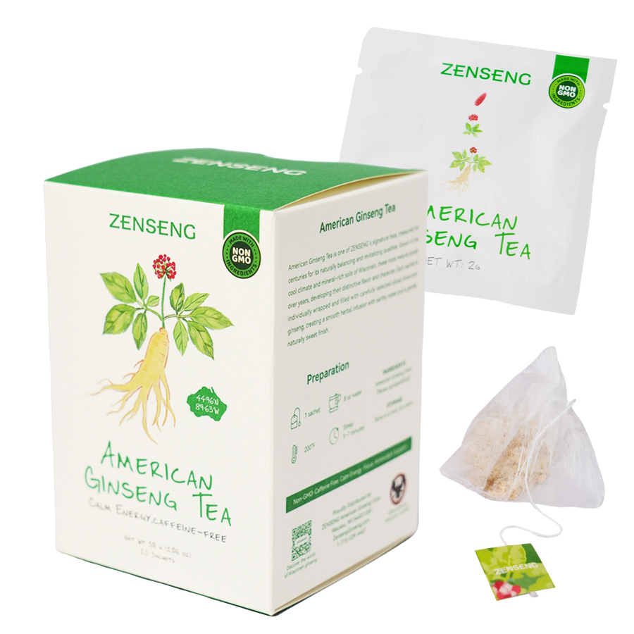 American Ginseng Tea Sachet - 15 count