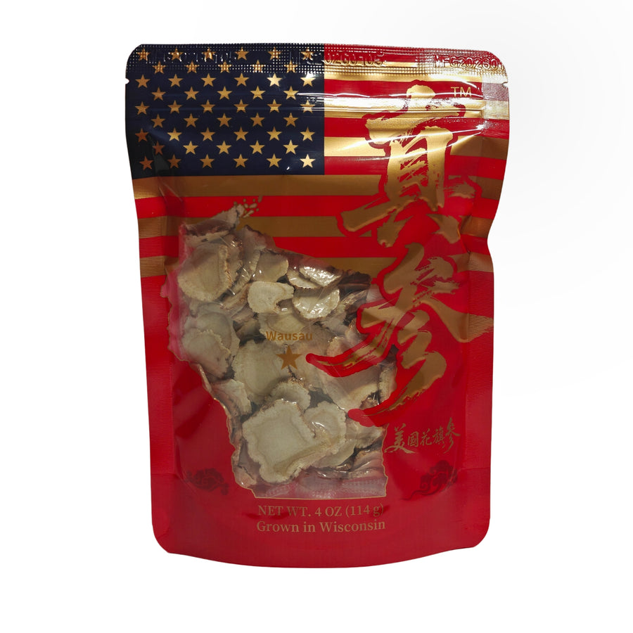 ZENSENG 5-Year American Ginseng Slices — 4 oz
